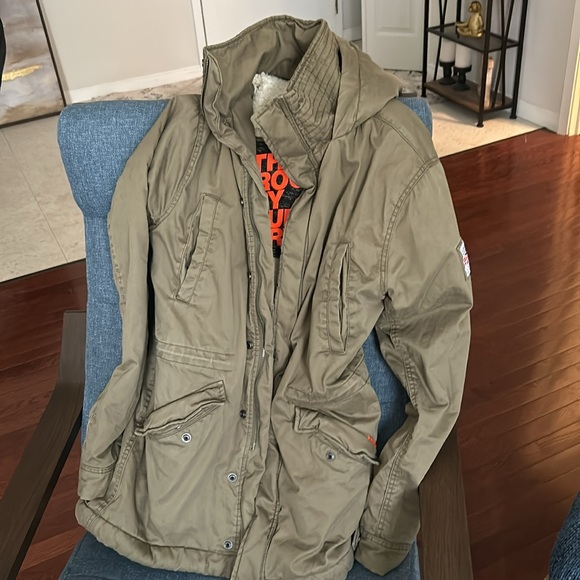 Superdry Tan Military & Field Jacket - Picture 4 of 6